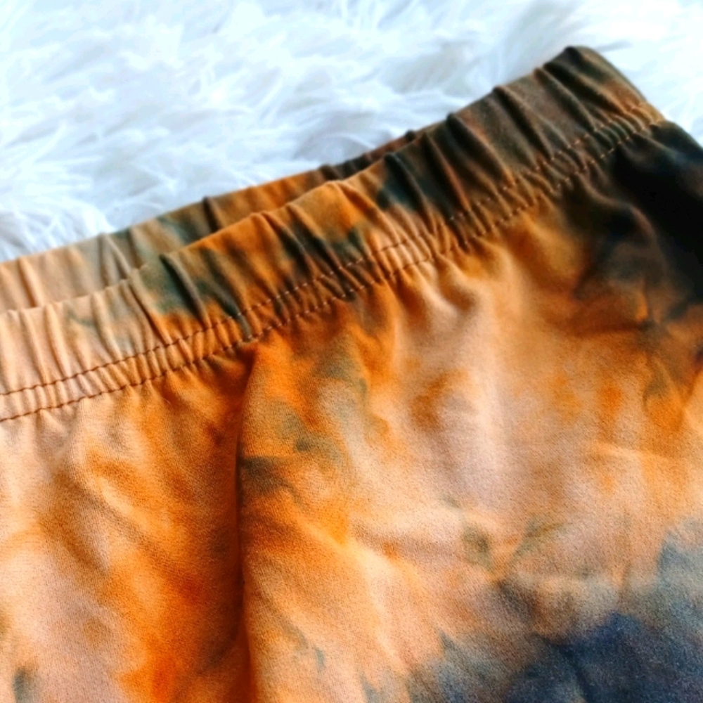 Tie Dye 2pc Biker Short Set - Picture 4 of 4